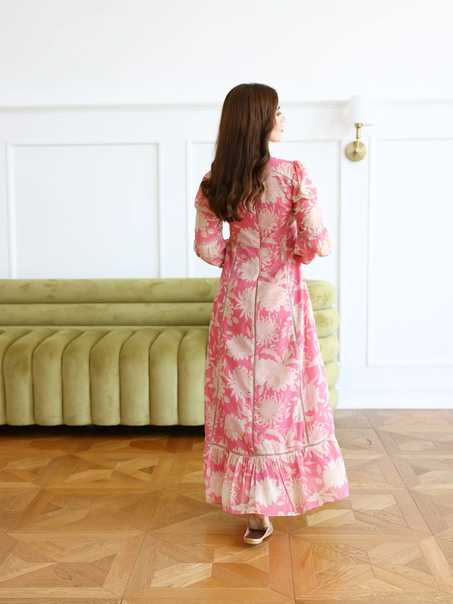 Sugarfloss Printed Lace Dress - Image 3