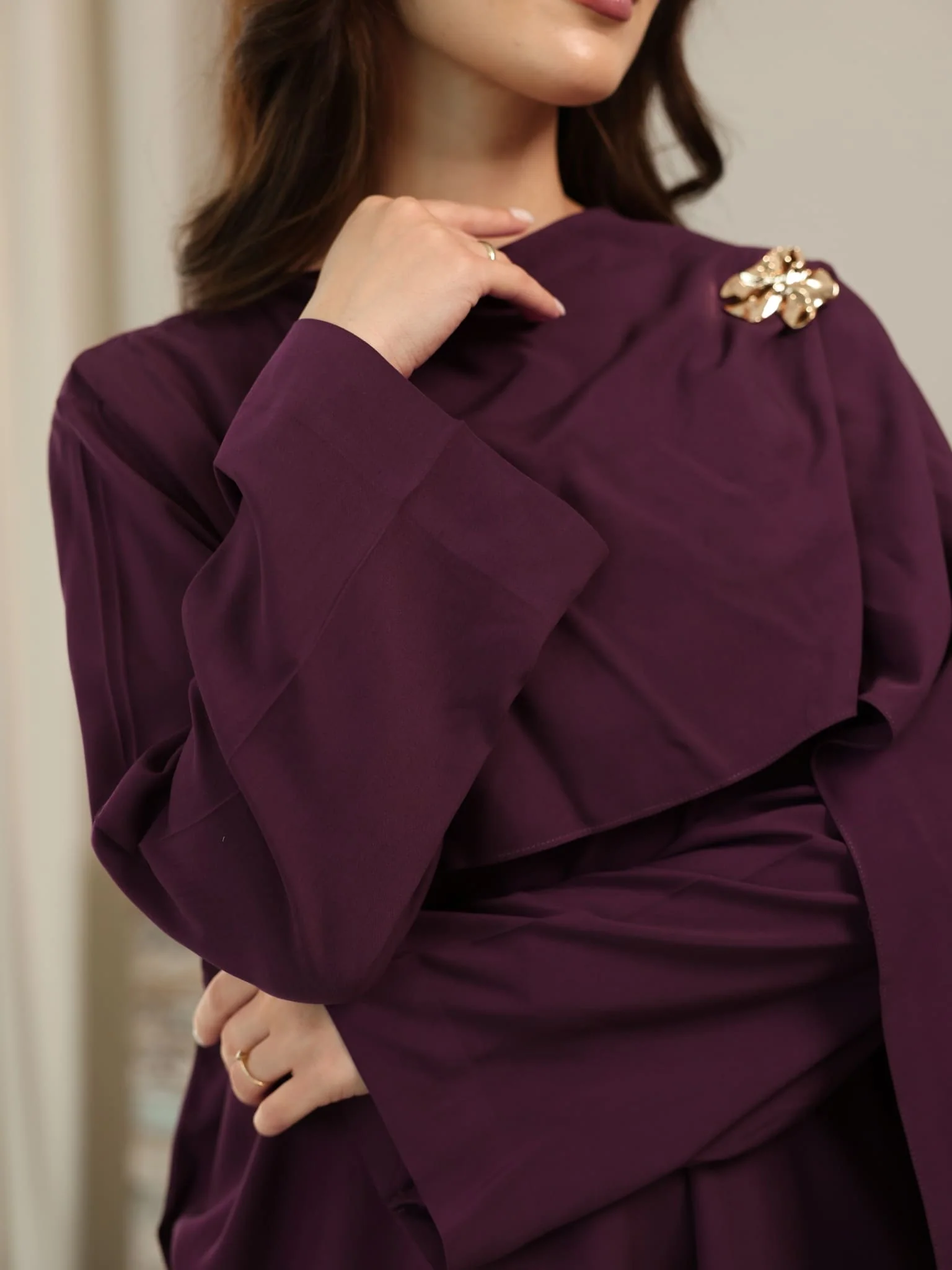 Swayla Plum Buckle Co Ord Set - Image 5