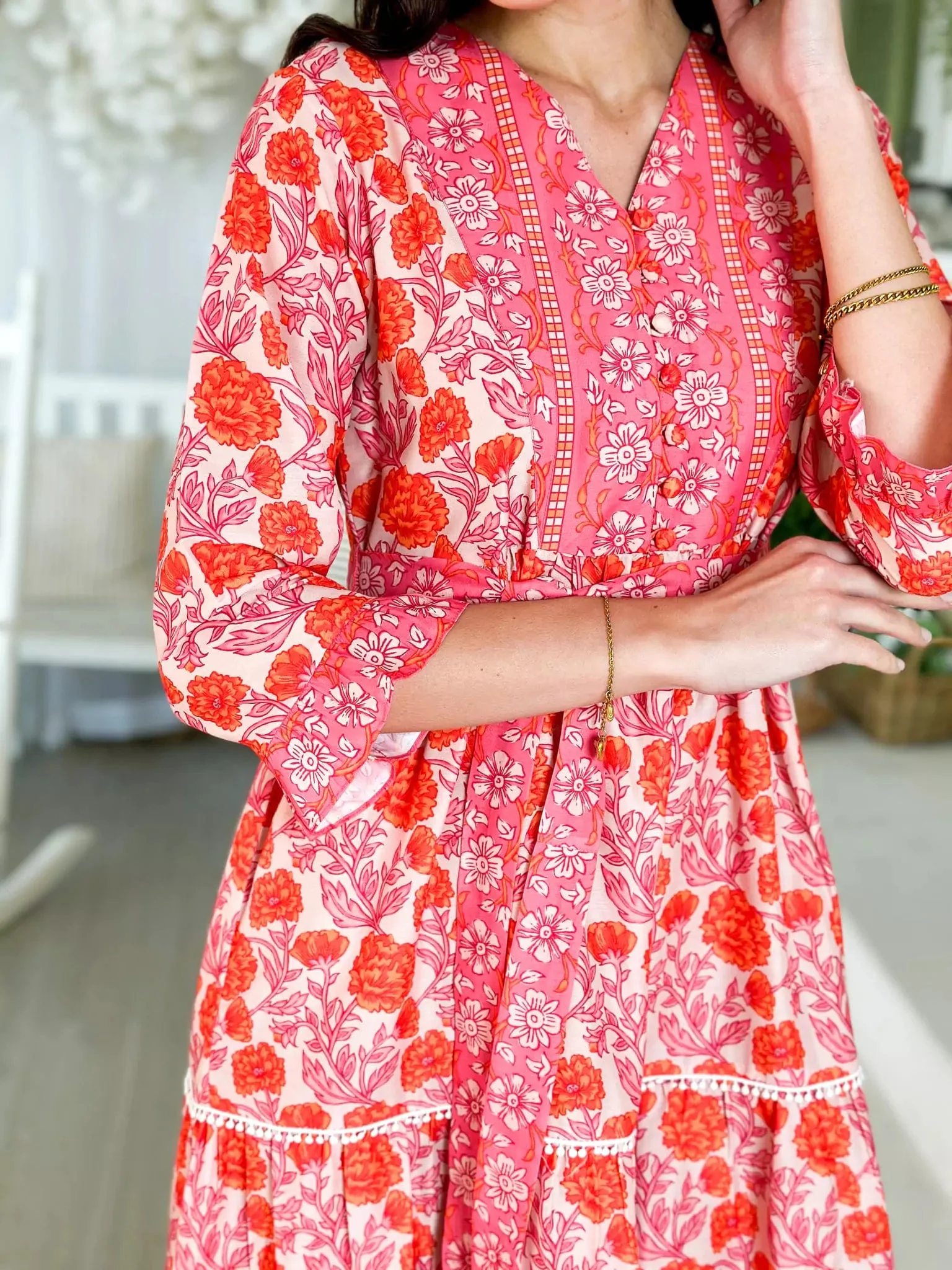 Tart Floral Long Dress - Image 10