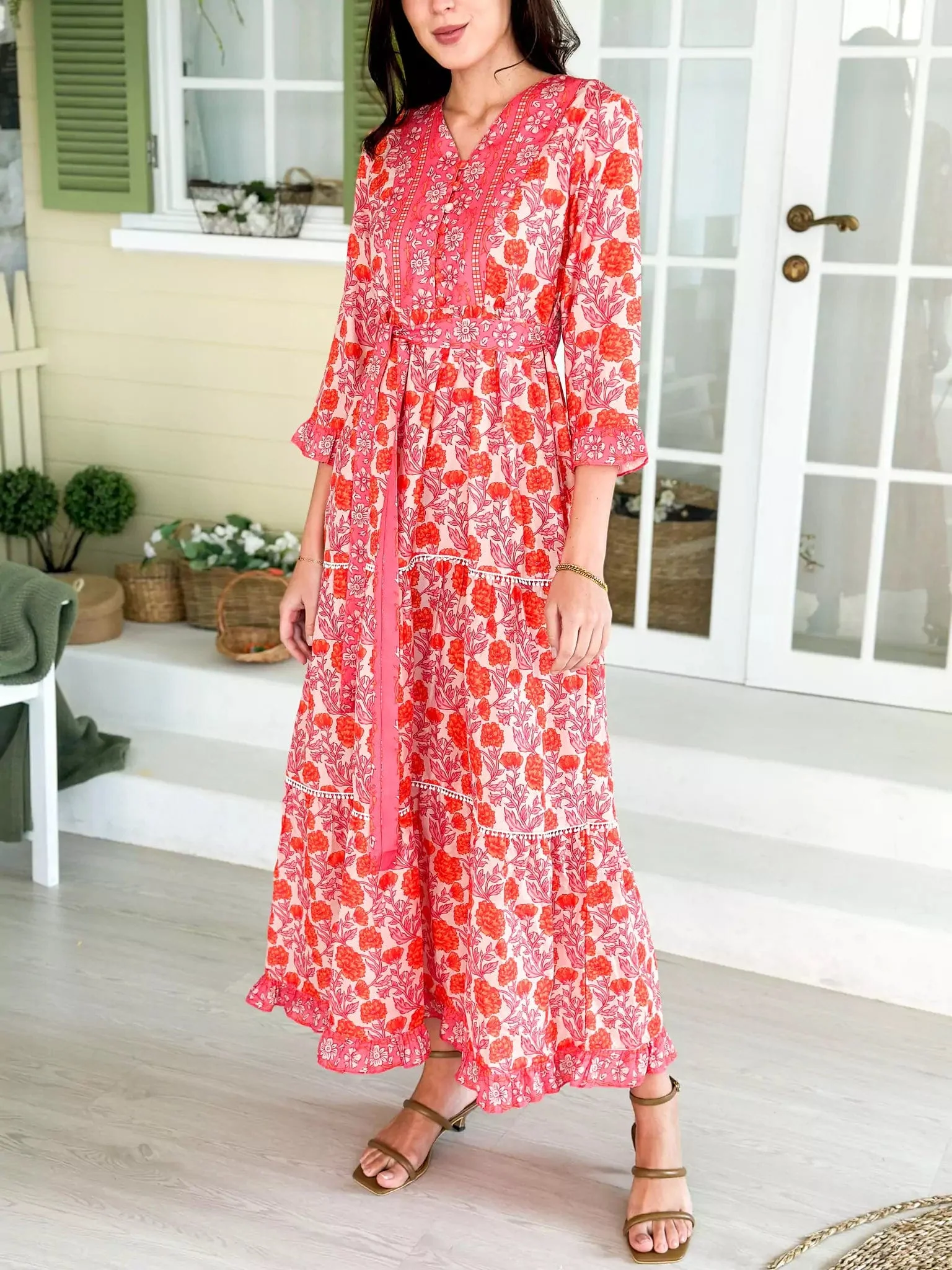 Tart Floral Long Dress - Image 6