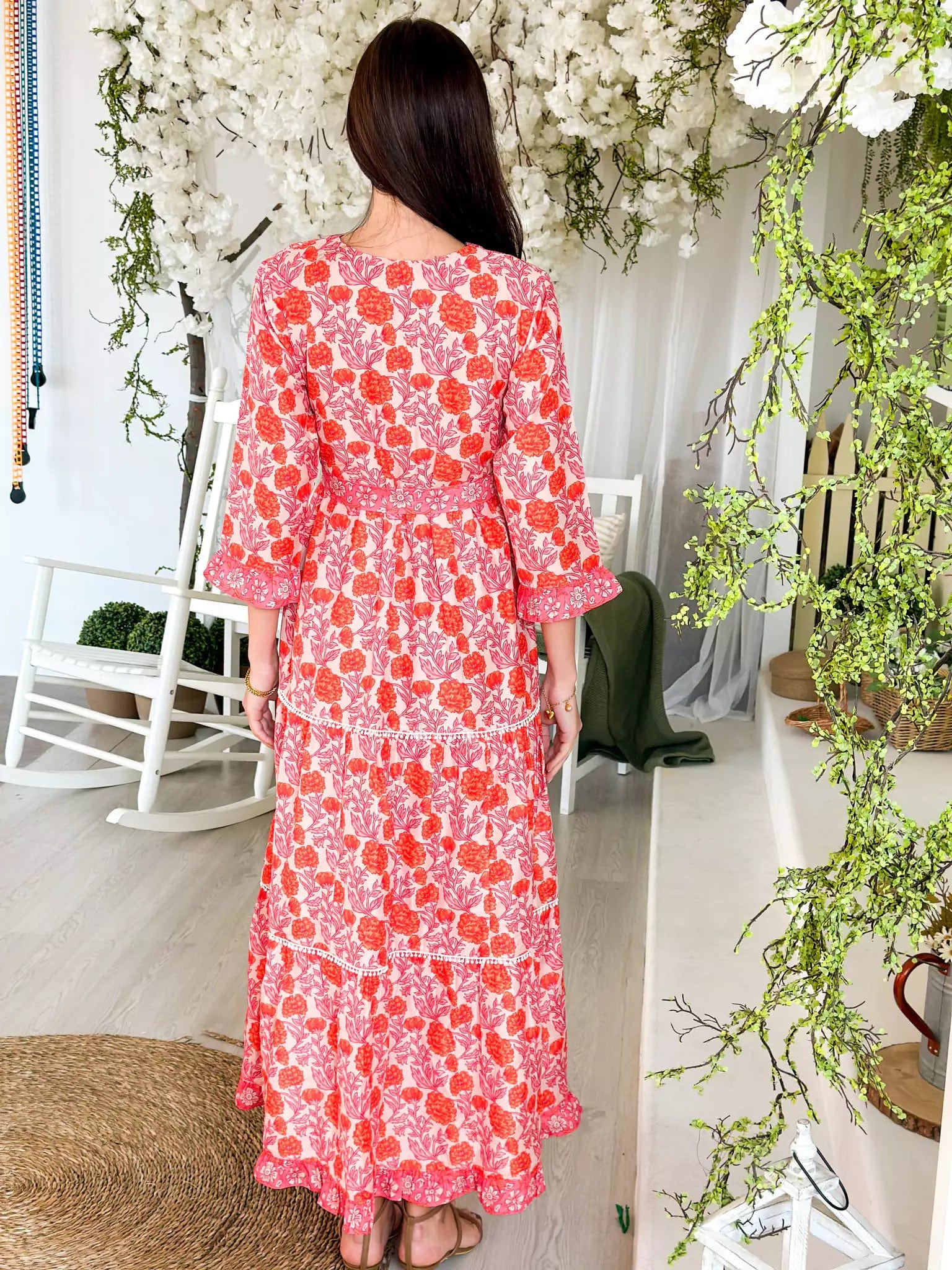 Tart Floral Long Dress - Image 7