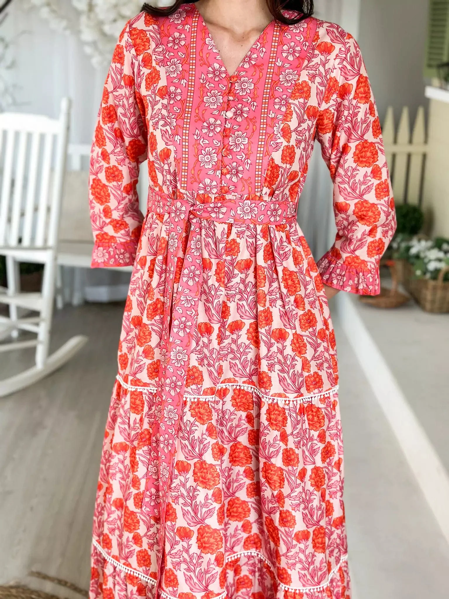 Tart Floral Long Dress - Image 9