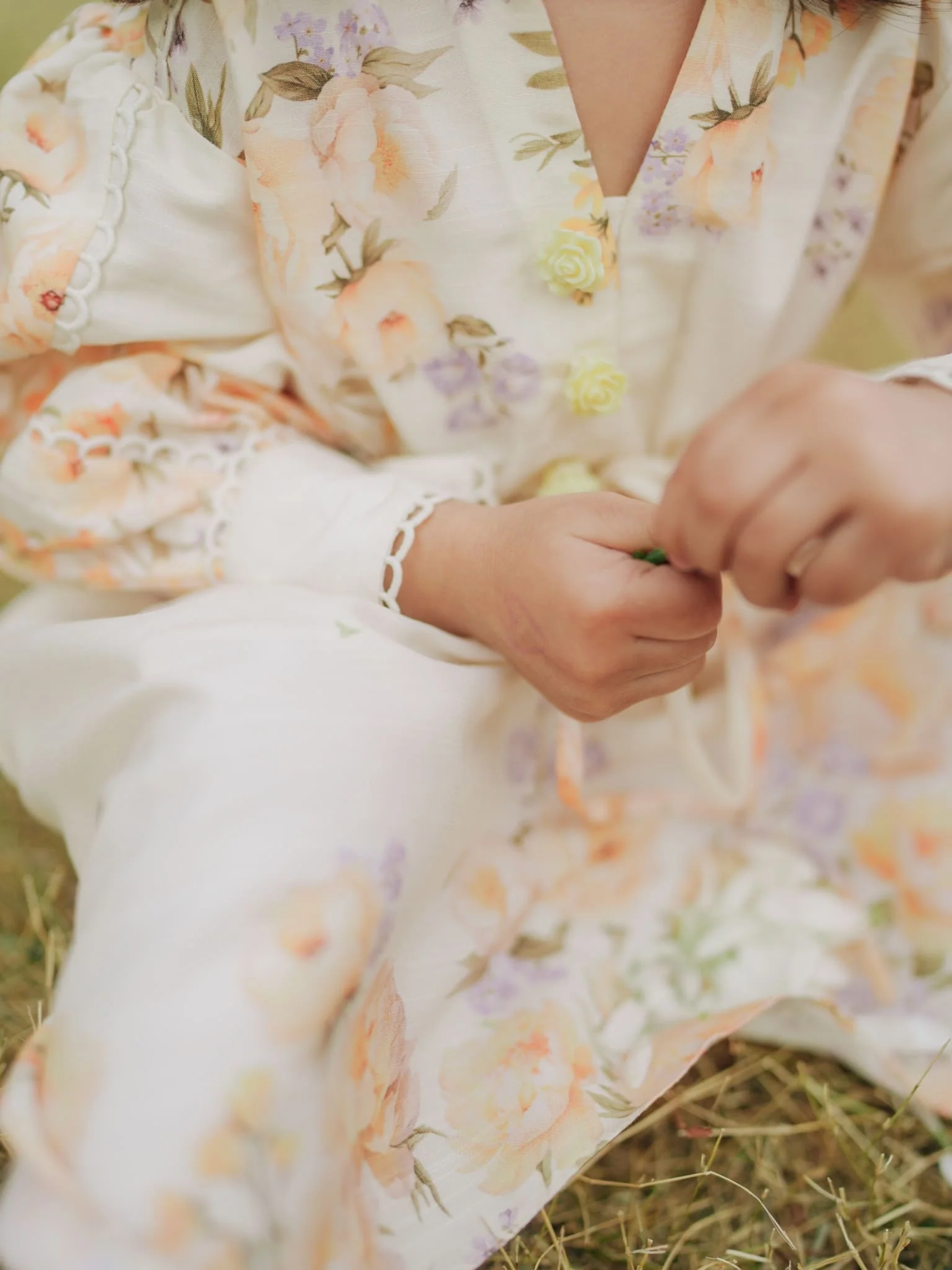 Venice Floral Long Dress - Image 13
