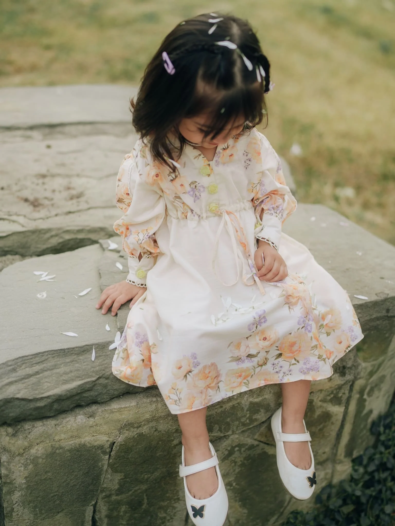 Venice Floral Long Dress - Image 19