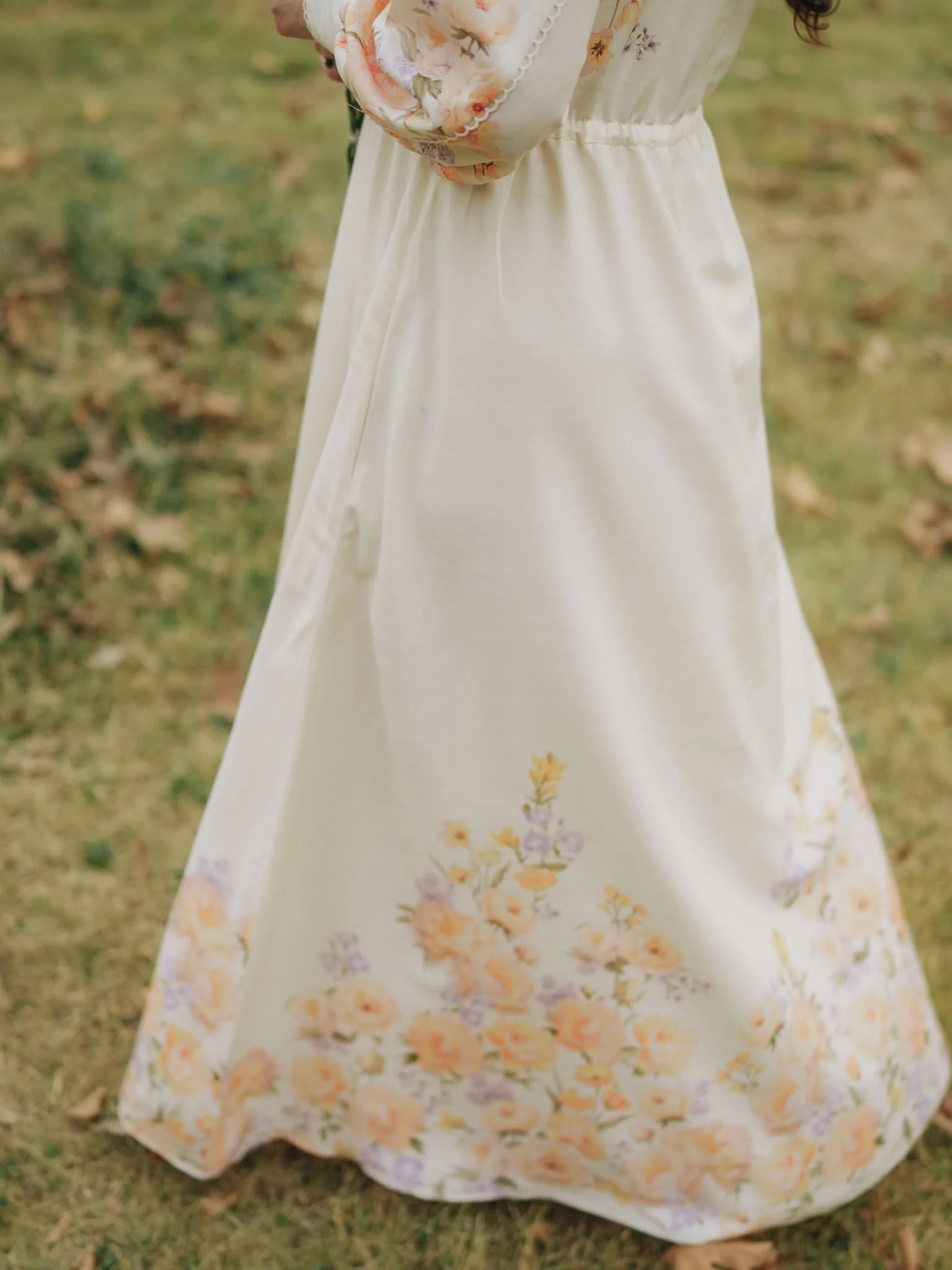 Venice Floral Long Dress - Image 27