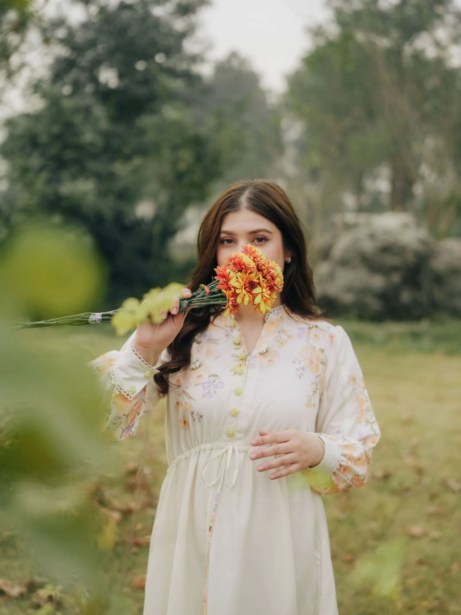 Venice Floral Long Dress - Image 7