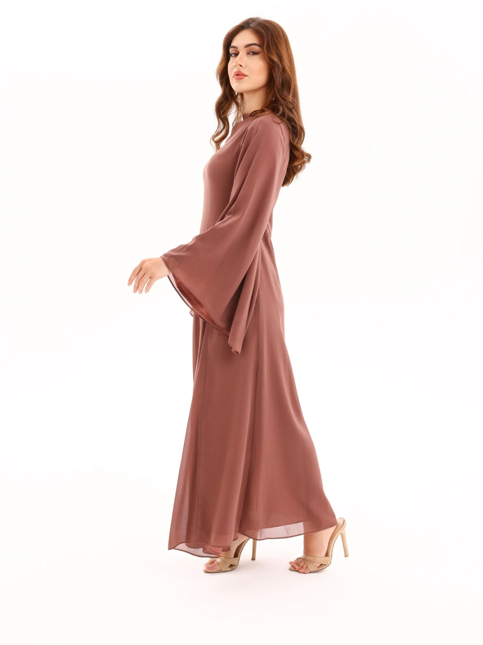 Vinea Dusty Mauve Long Dress - Image 6
