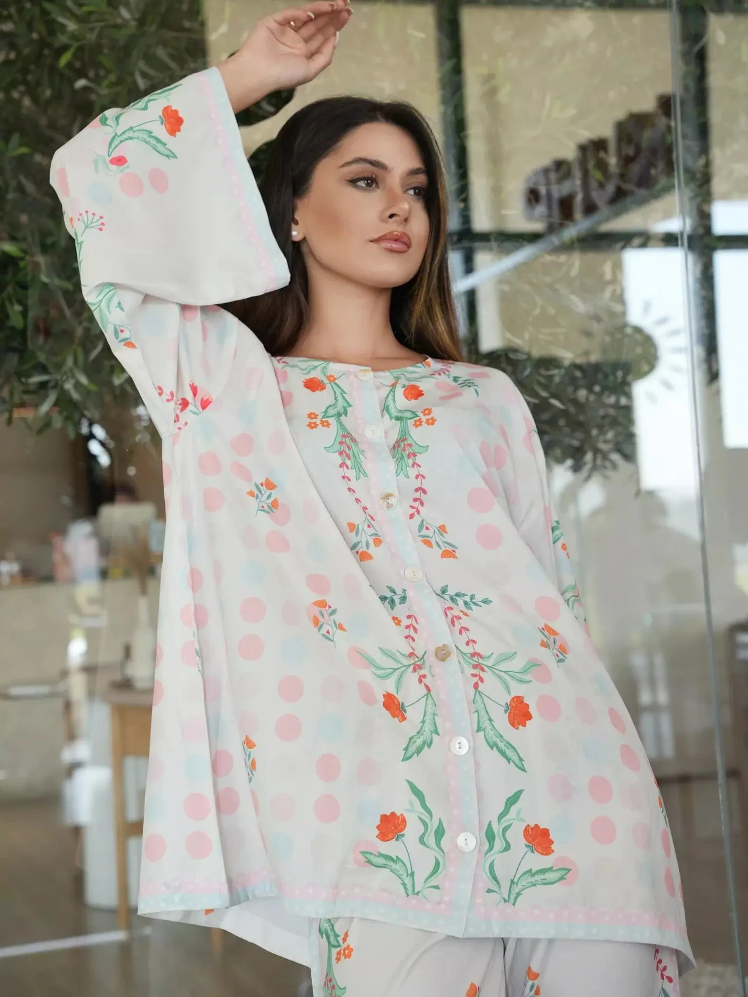 Whit Pastel Co Ord Set - Image 4