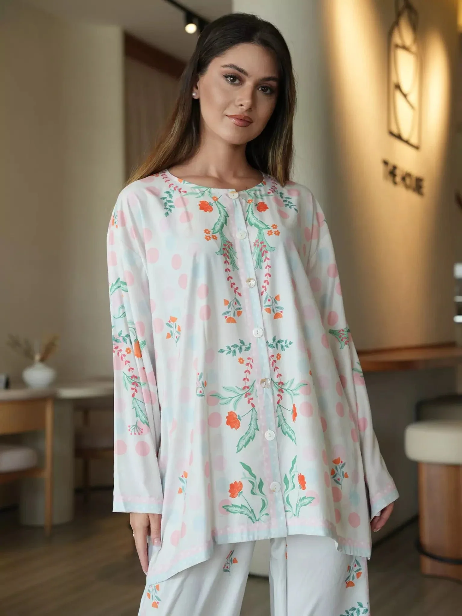 Whit Pastel Co Ord Set - Image 8