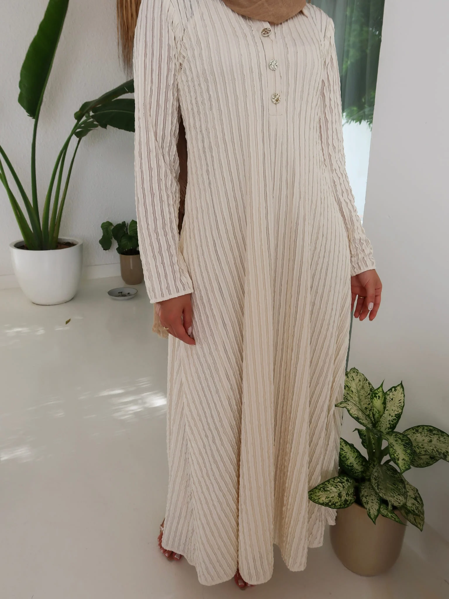 Ziva Crochet Long Dress - Image 11