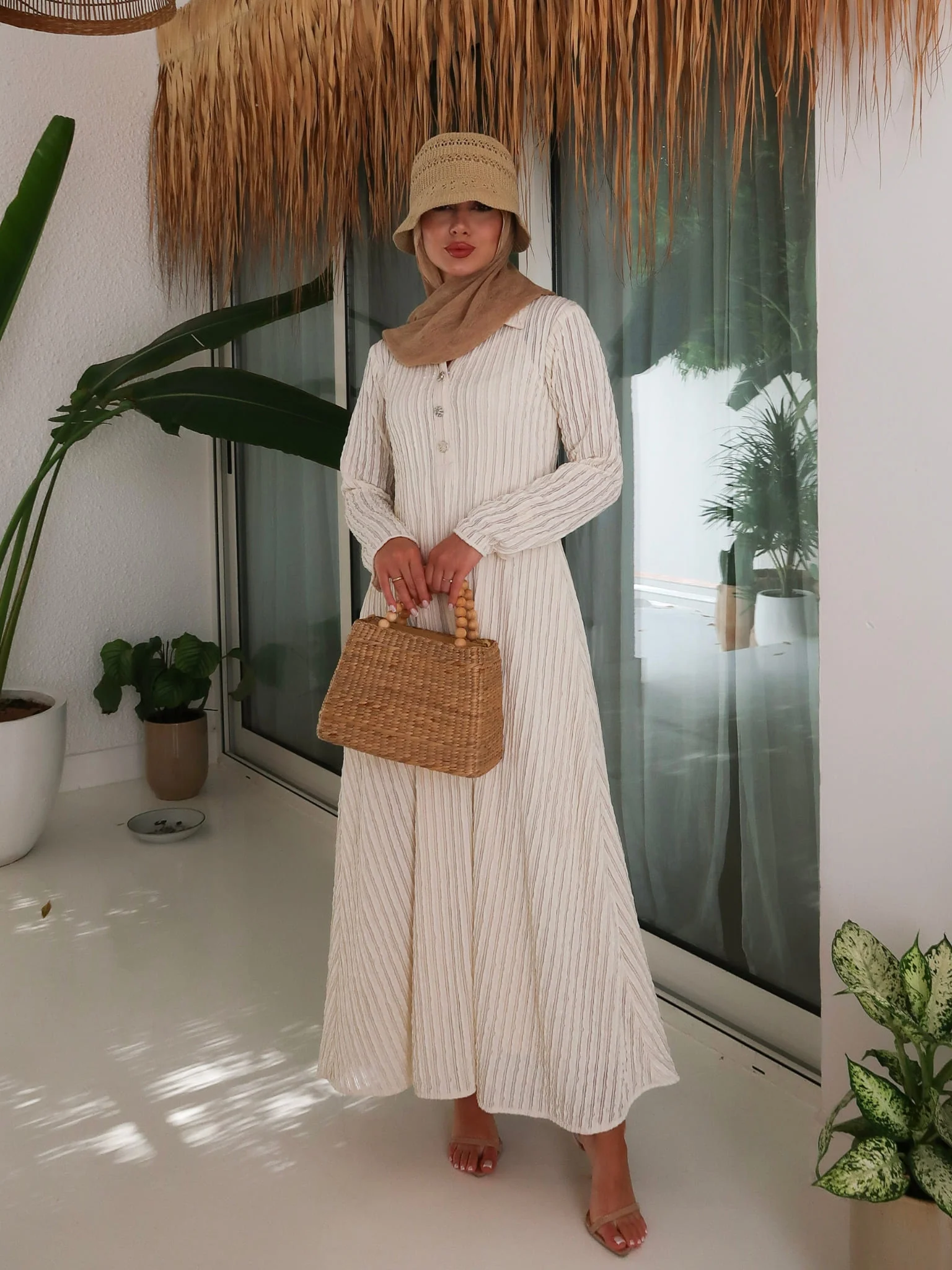 Ziva Crochet Long Dress - Image 14