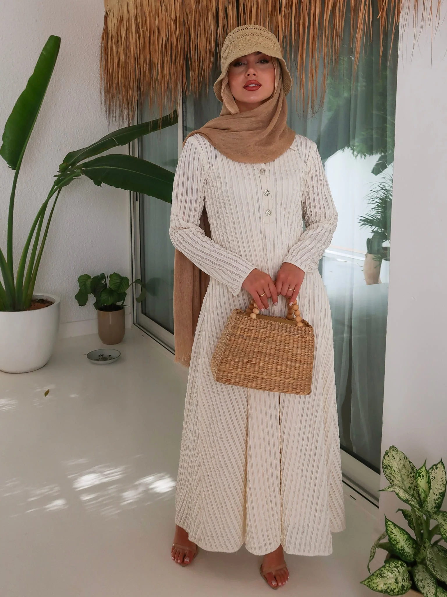 Ziva Crochet Long Dress - Image 16