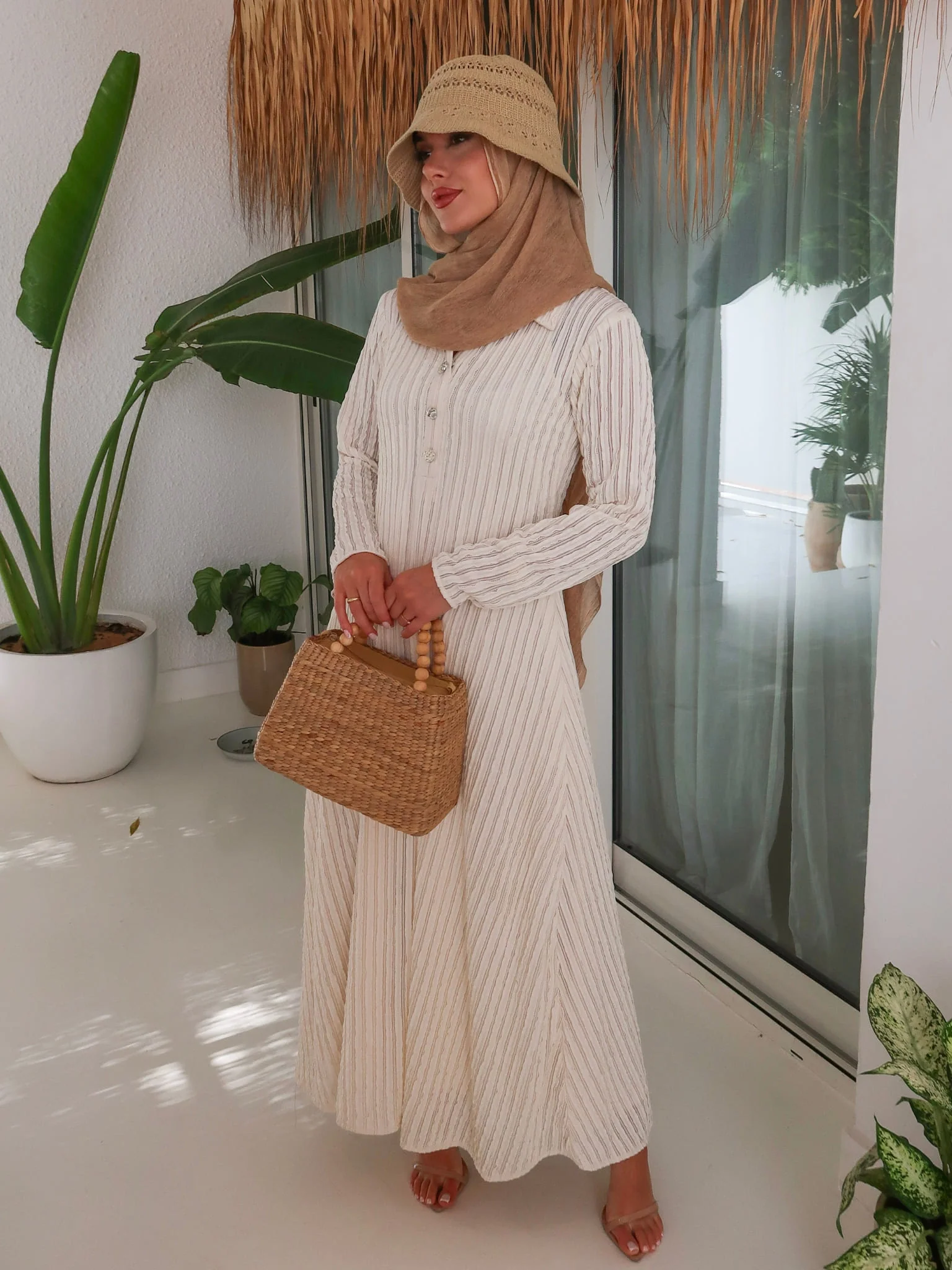 Ziva Crochet Long Dress - Image 17