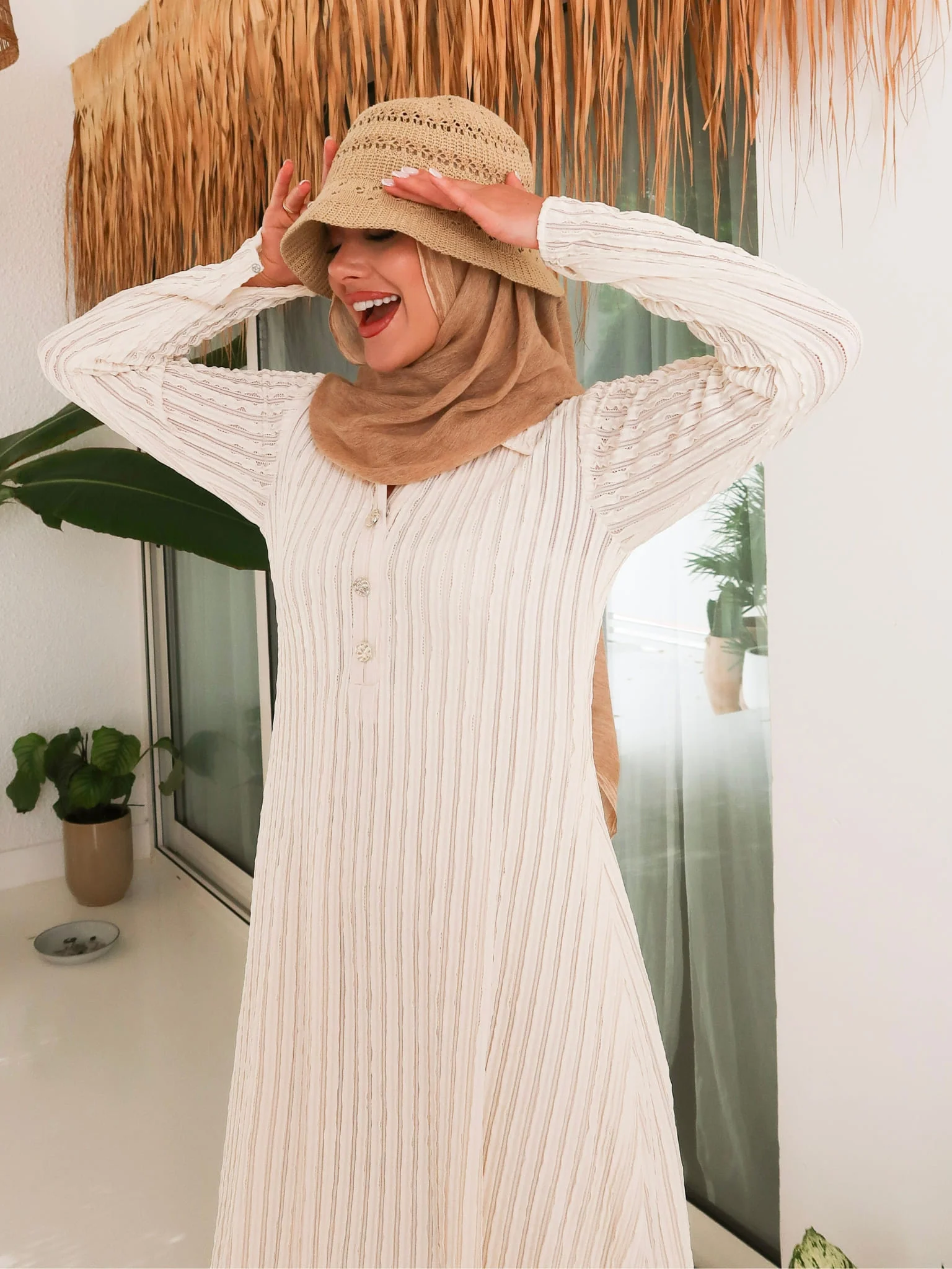 Ziva Crochet Long Dress - Image 5