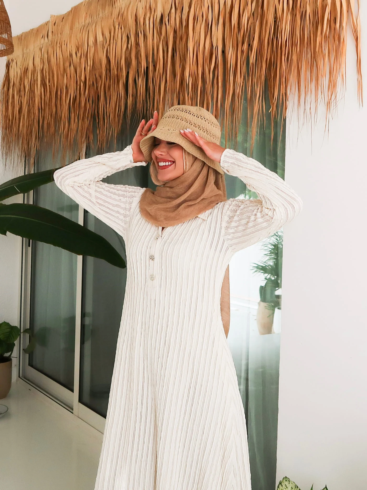 Ziva Crochet Long Dress - Image 7